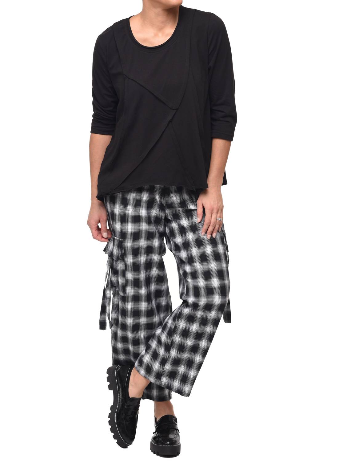 Tulip Clothing - Lindsay Three-quarter Sleeve Top