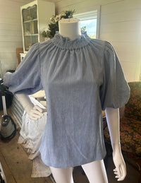 Thml - Women's Puff Sleeve Corduroy Top