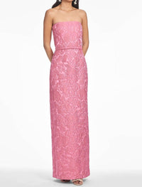 Sachin & Babi - Sophia Jacquard Column Gown