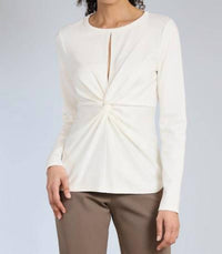 Lola & Sophie - Keyhole Lux Ponte Top