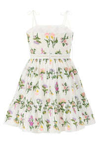 Luli Fama - Emely Embroidered Mini Dress