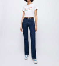 RE/DONE 90's High Rise Loose Jean in rigid like - women's jeans - view 4