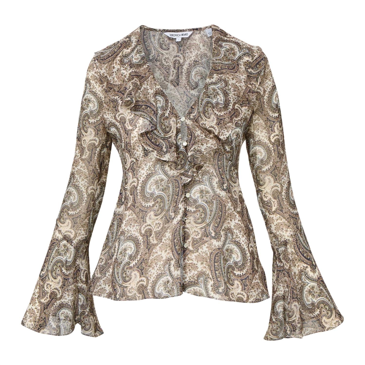 Veronica Beard - Kyrie Silk Blouse