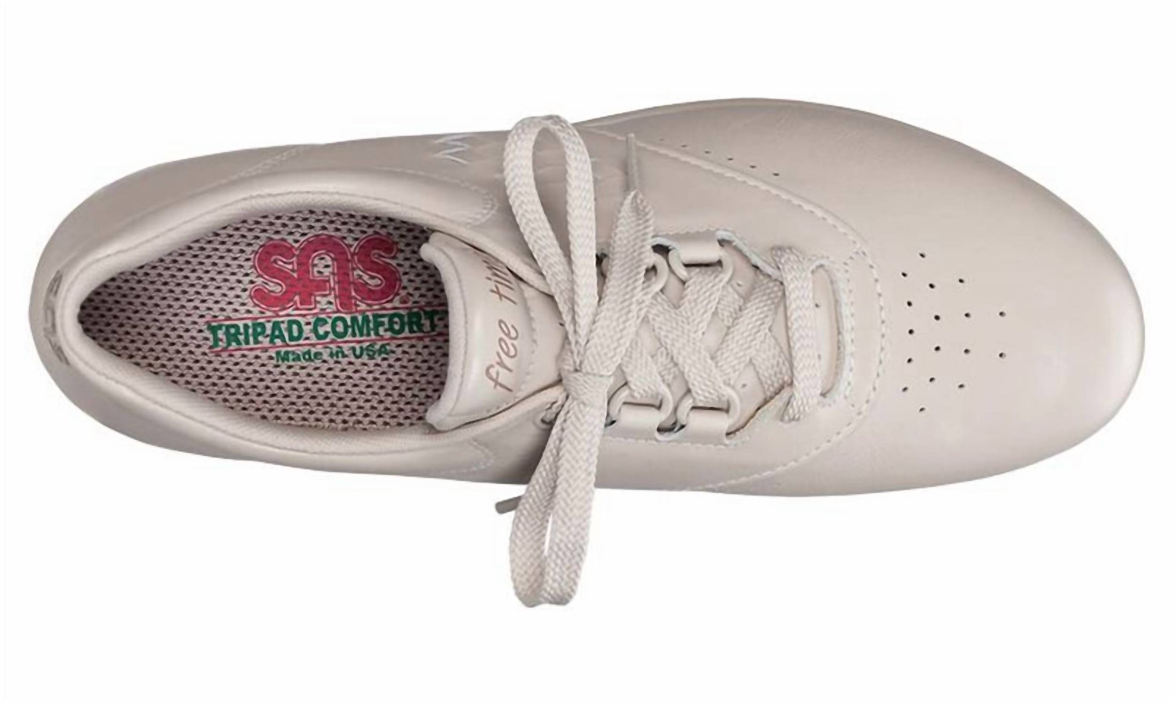 SAS Women's Free Time Walking Shoe in bone 2 - women's sneaker - view 4