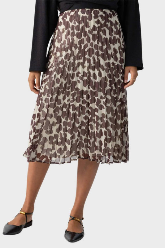 Sanctuary - Pleated Midi Skirt