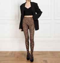 Valentino - Animal Print Tights