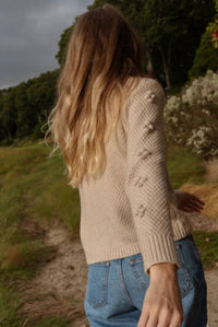 Cartolina Nantucket - Amie Cable Knit Sweater