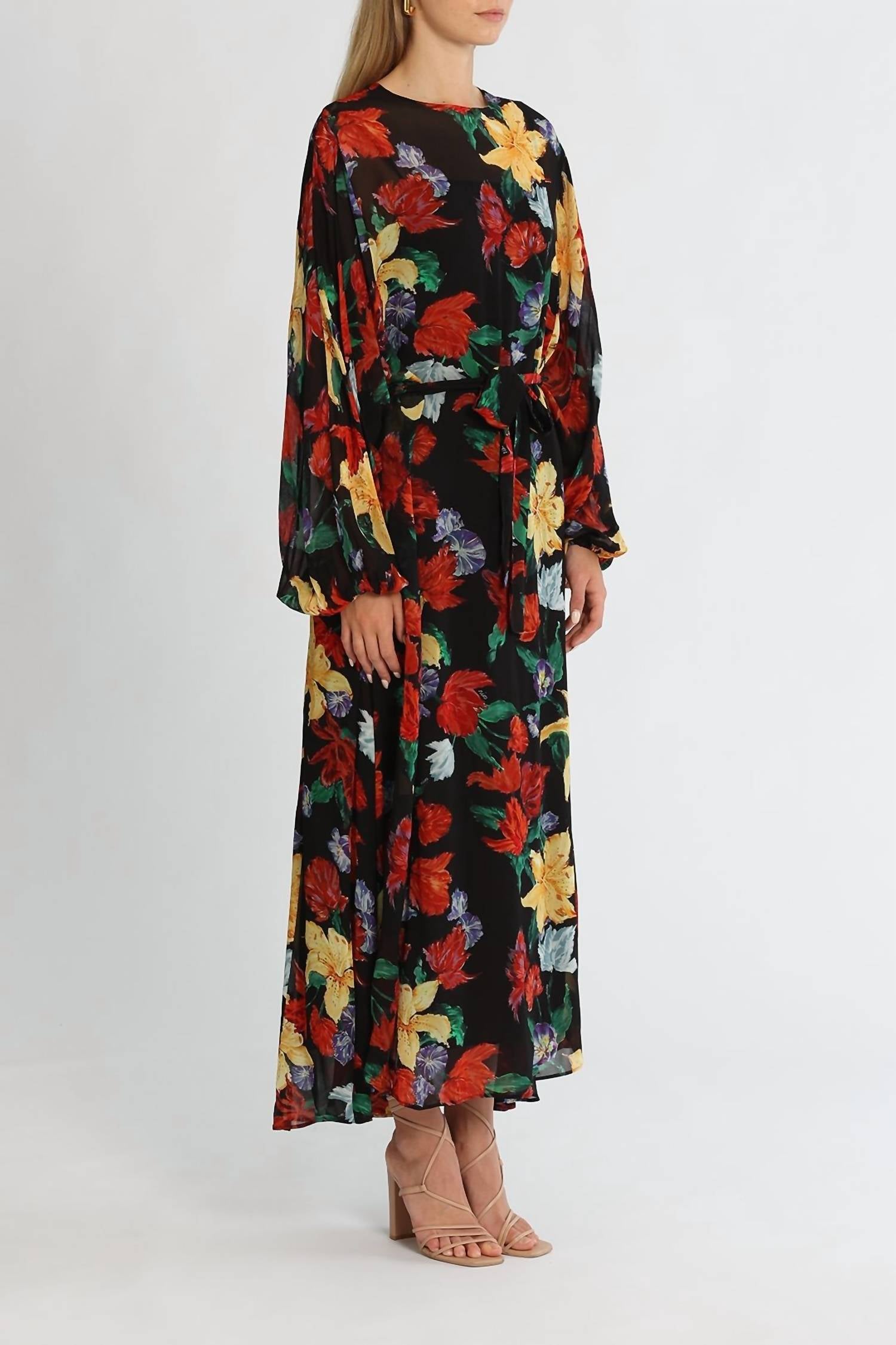 Rixo - Pia Belted Tent Dress