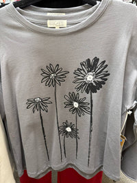 Escape By Habitat - Daisy Stem Fleece Pullover