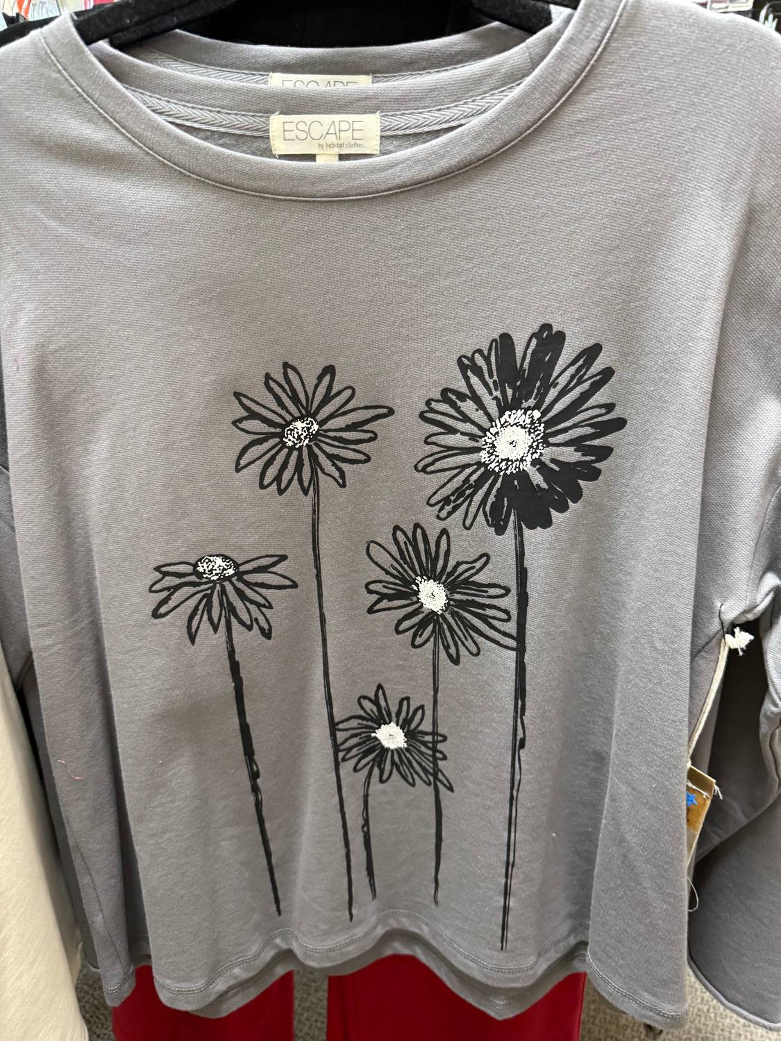 Escape By Habitat - Daisy Stem Fleece Pullover