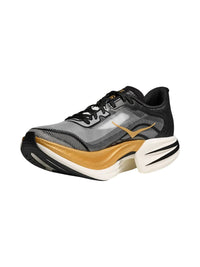 Hoka Unisex Cielo X1 2.0 Ms Shoes in black gold - men's shoe - detail view