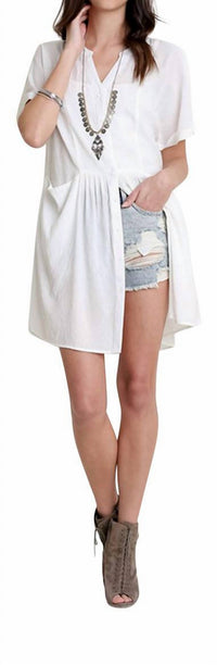 Umgee - Button Up Tunic