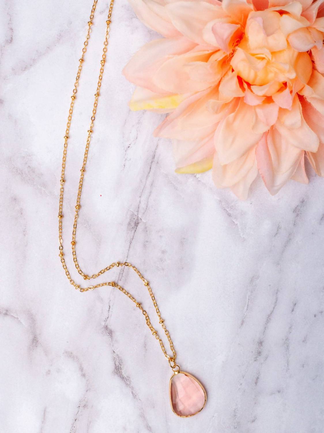 Southern Grace - Women's Precious Treasure Crystal Pendant Necklace