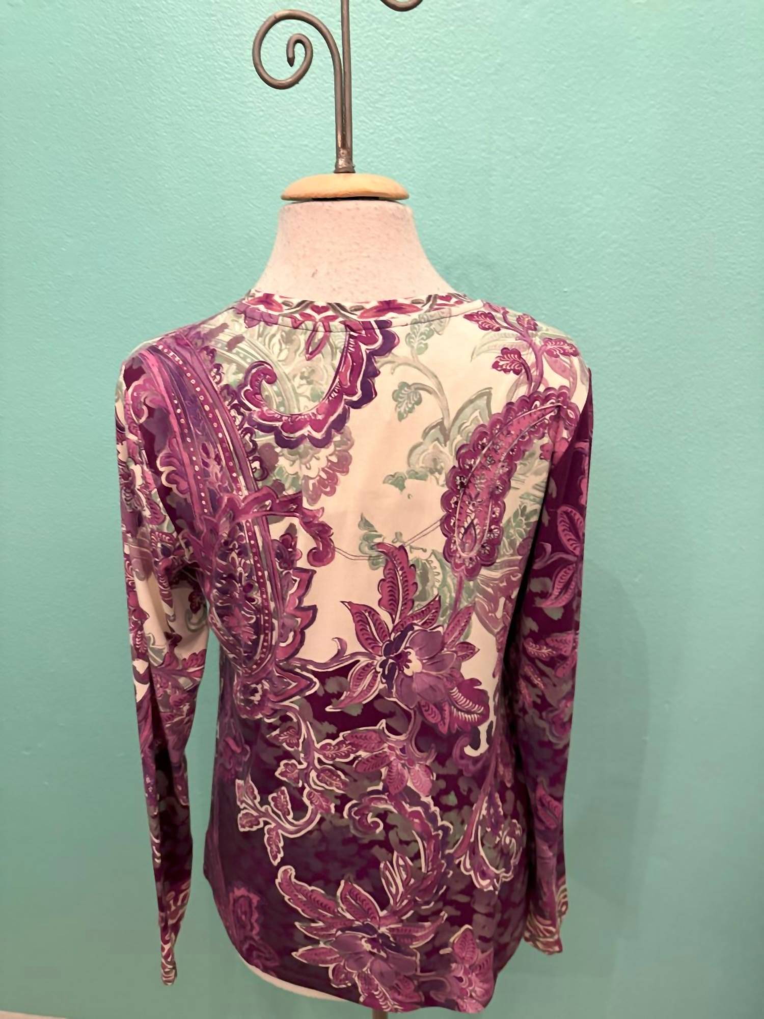 Johnny Was - Janie Favorite Long Sleeve V-neck Top