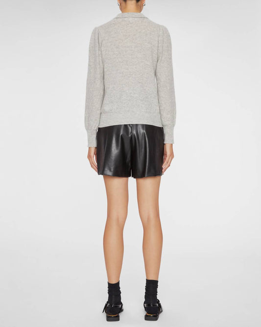 Frame - Scallop Polo Sweater