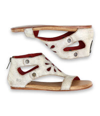 Bedstu - Women's Soto Cutout Leather Sandal