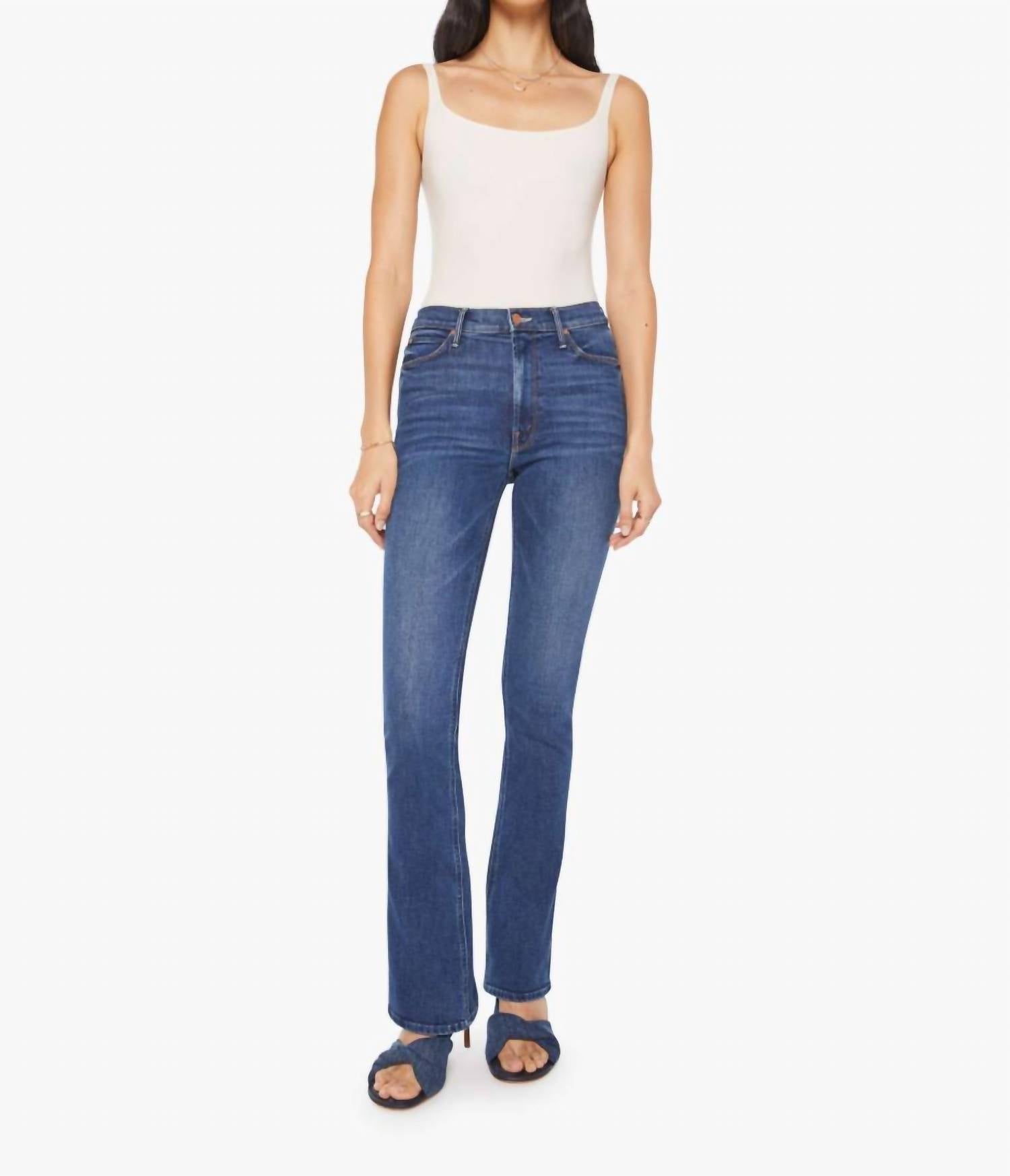 Mother - High Waisted Runaway Jeans