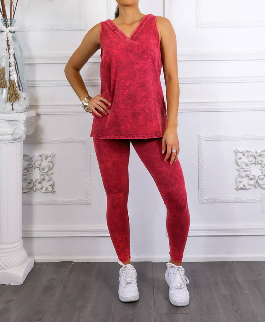 Surelymine - Not Your Basic Mineral Wash Pant Set