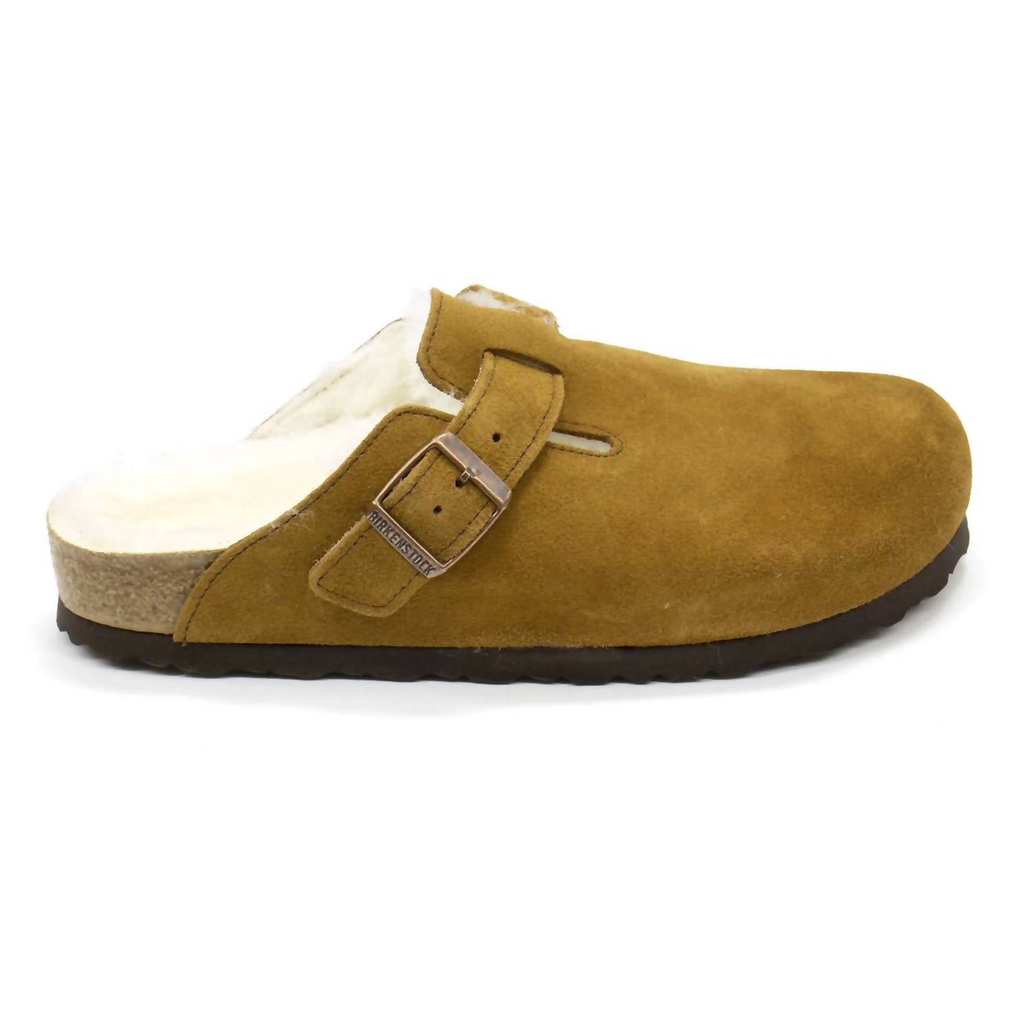 Birkenstock - Women's Boston Shearling Suede Clogs