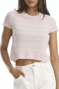 Splendid - Emerson Stripe Short Sleeve Sweater
