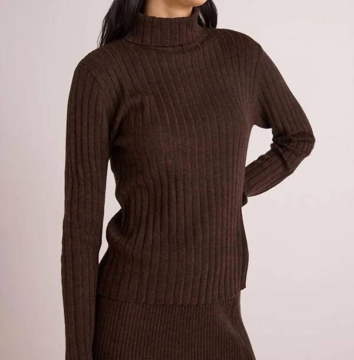 Bella Dahl - LONG SLEEVE TURTLENECK SWEATER