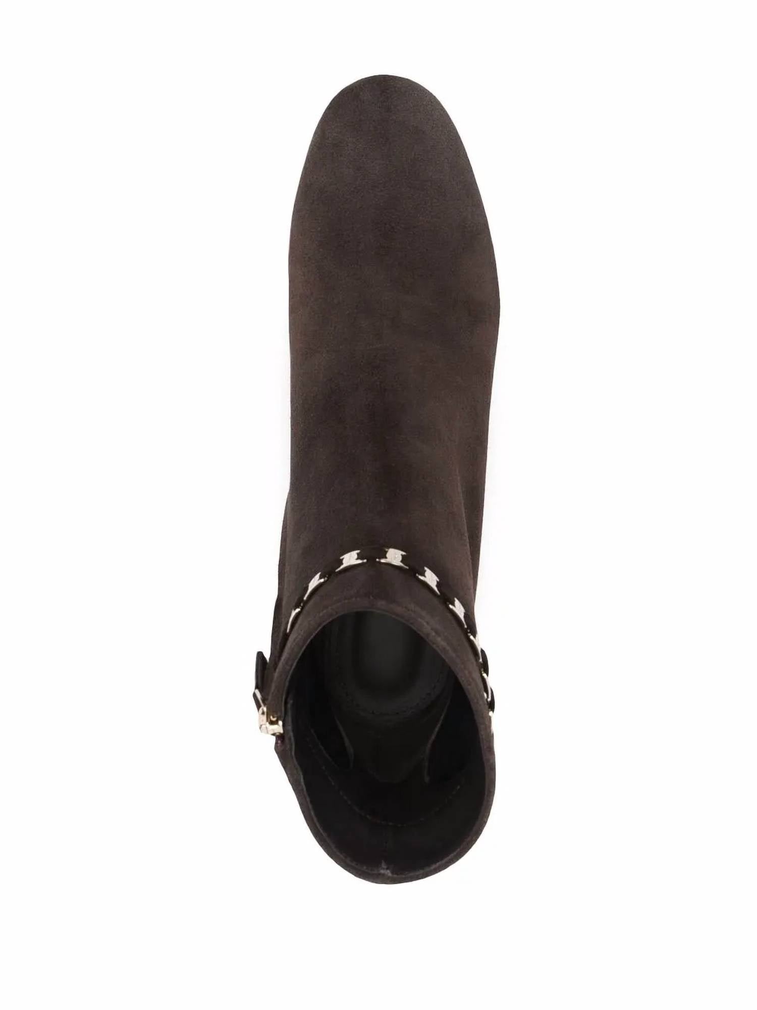 Salvatore Ferragamo - Women's Ghila Suede Ankle Boots