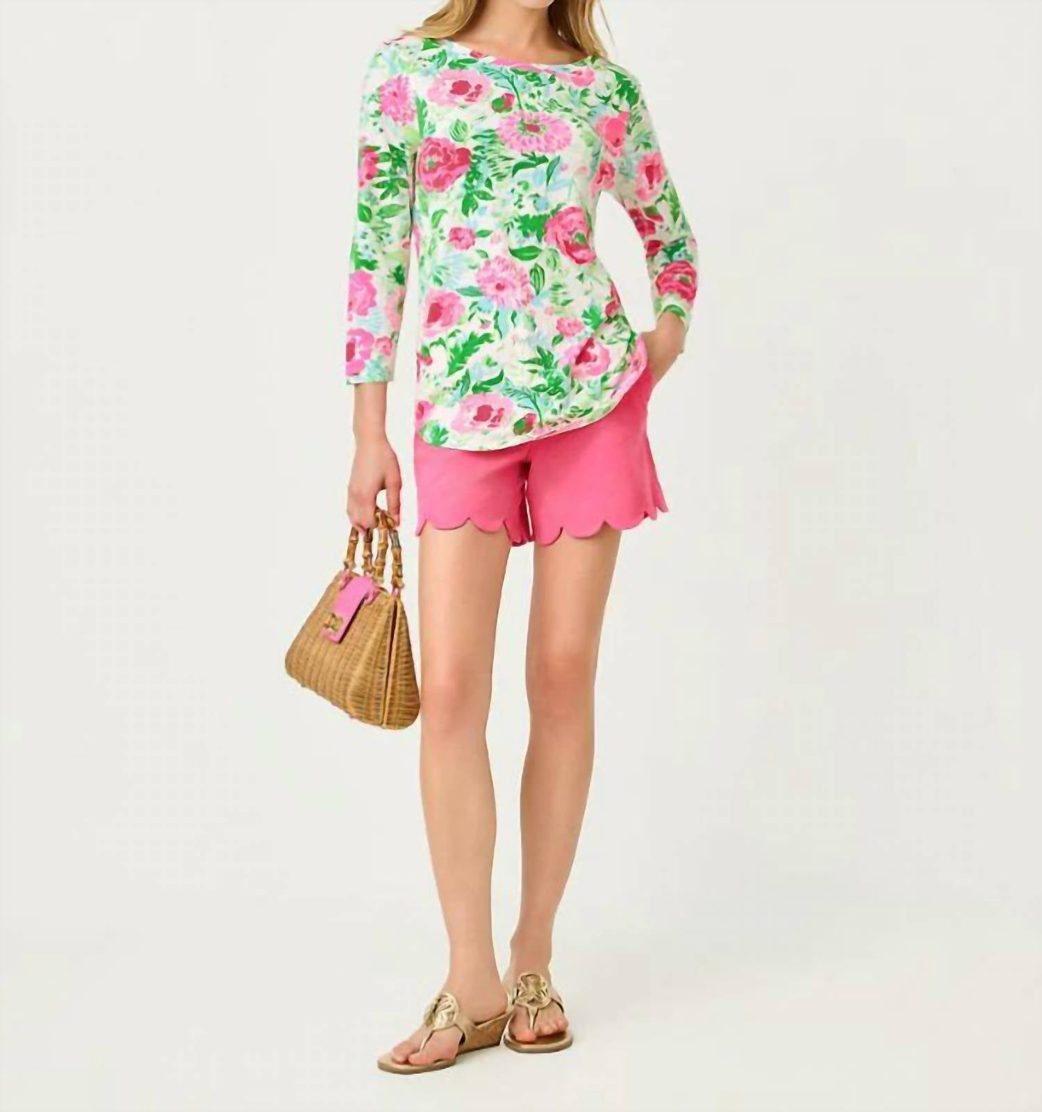 Lilly Pulitzer - KEY WEST 3/4 SLEEVE TOP