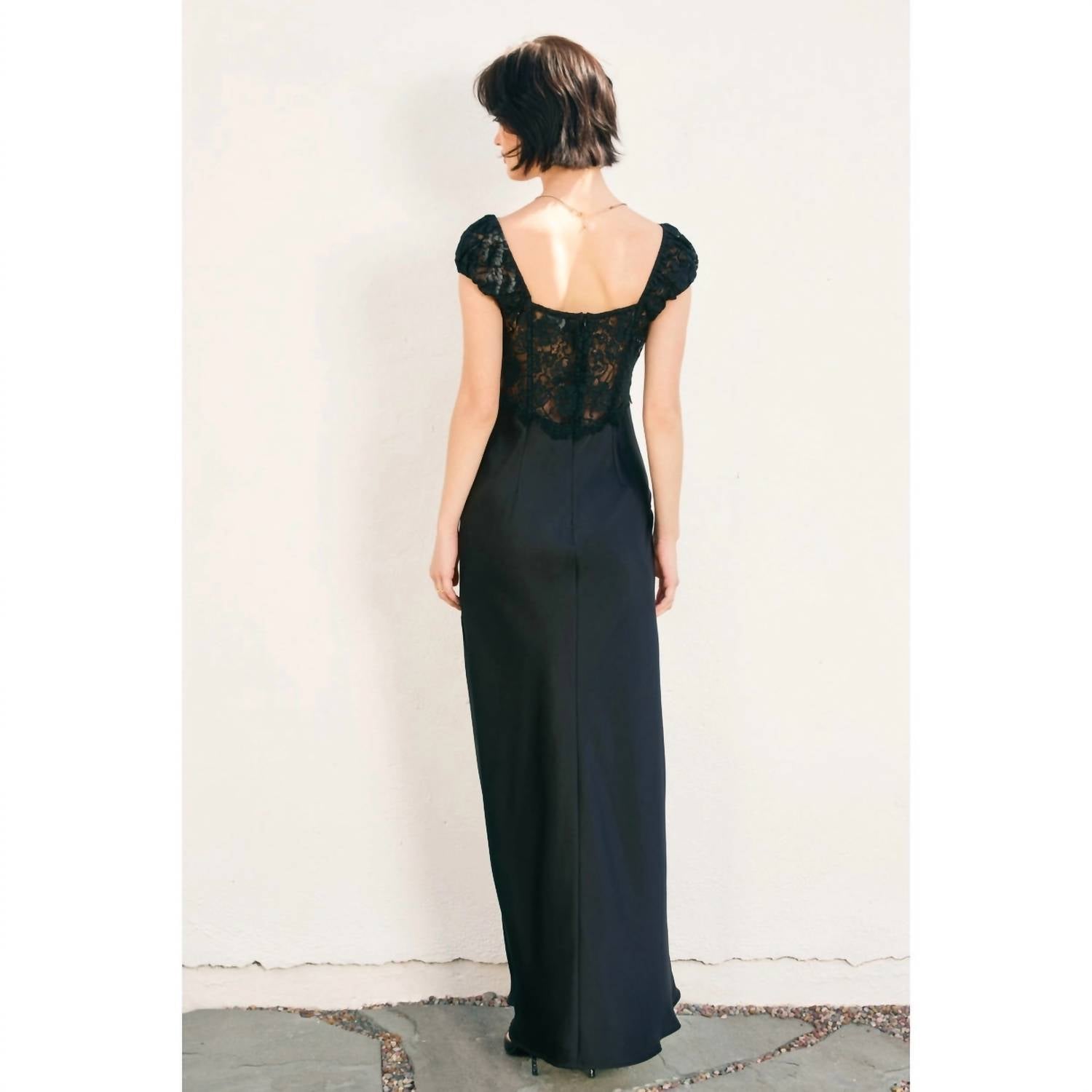 Dress Forum - Beatrice Satin Maxi Dress