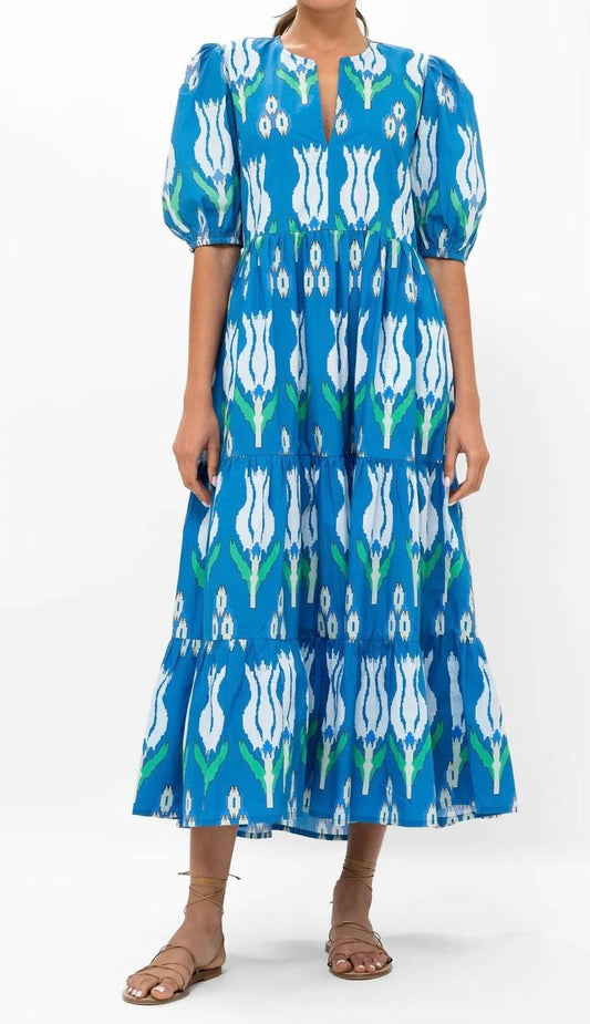 Oliphant - Puff Sleeve Maxi Dress