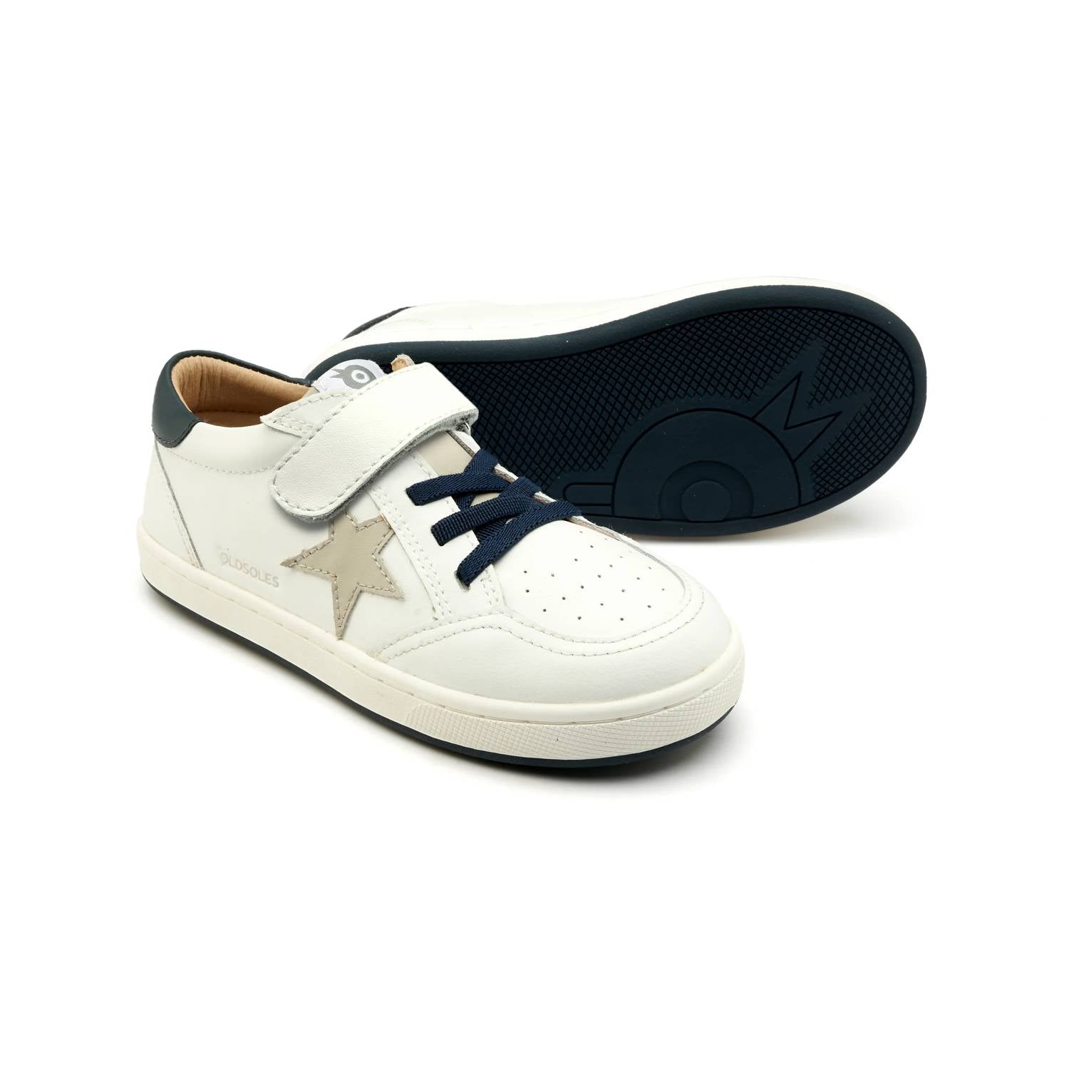 Oldsoles - Kid's Platnium Runner Vl Strap Star Sneakers