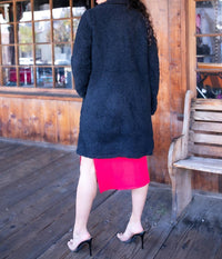 Surelymine - Sugar Teddy Double Breasted Faux Fur Teddy Coat