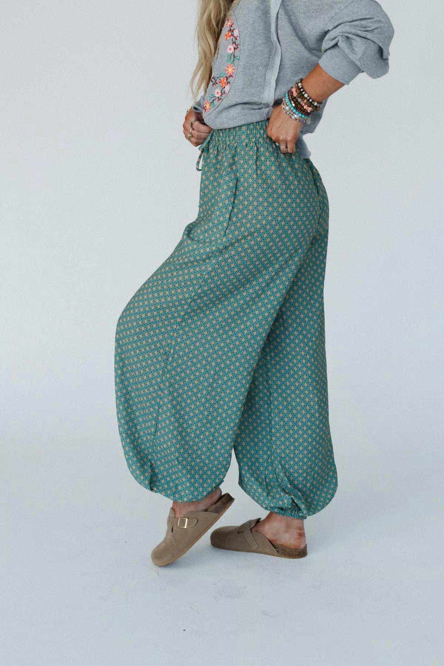 Three Bird Nest - Mystic Mirage Printed Joggers