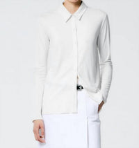 Tibi - Deeba Cupro Slim Shirt