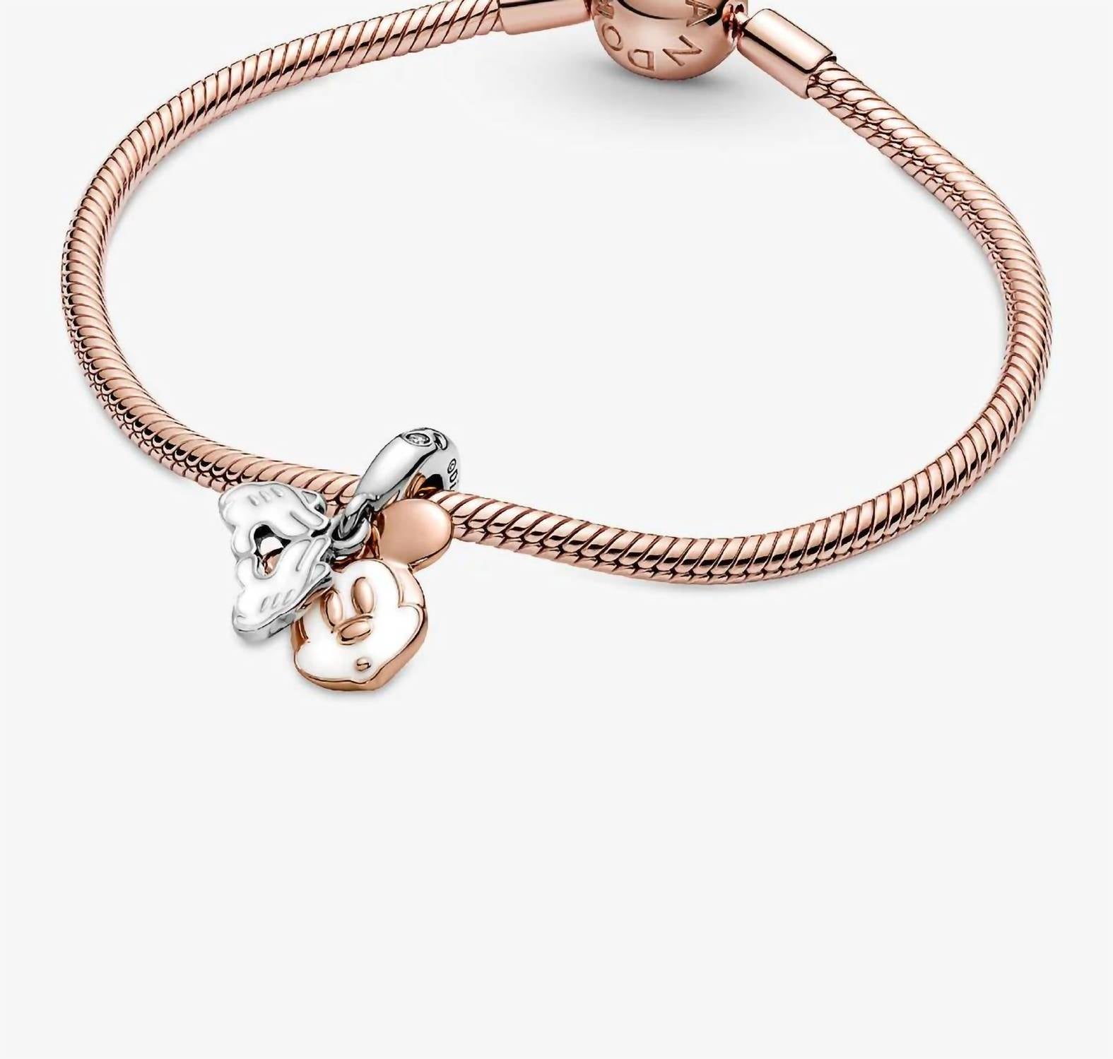 Pandora - Women's Disney Mickey Mouse Double Dangle Charm