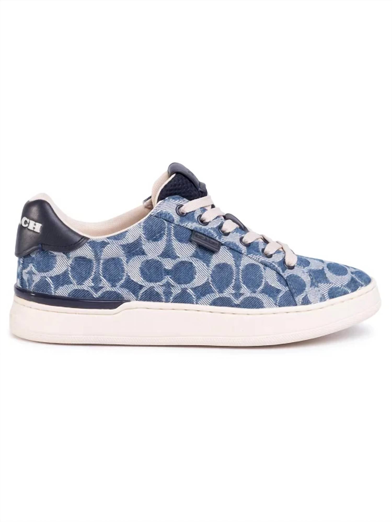 Coach - Women's Lowline Signature C Denim Sneakers