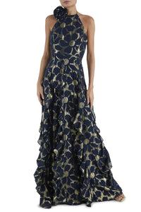 Ramy Brook - Idella Daisy Metallic Gown