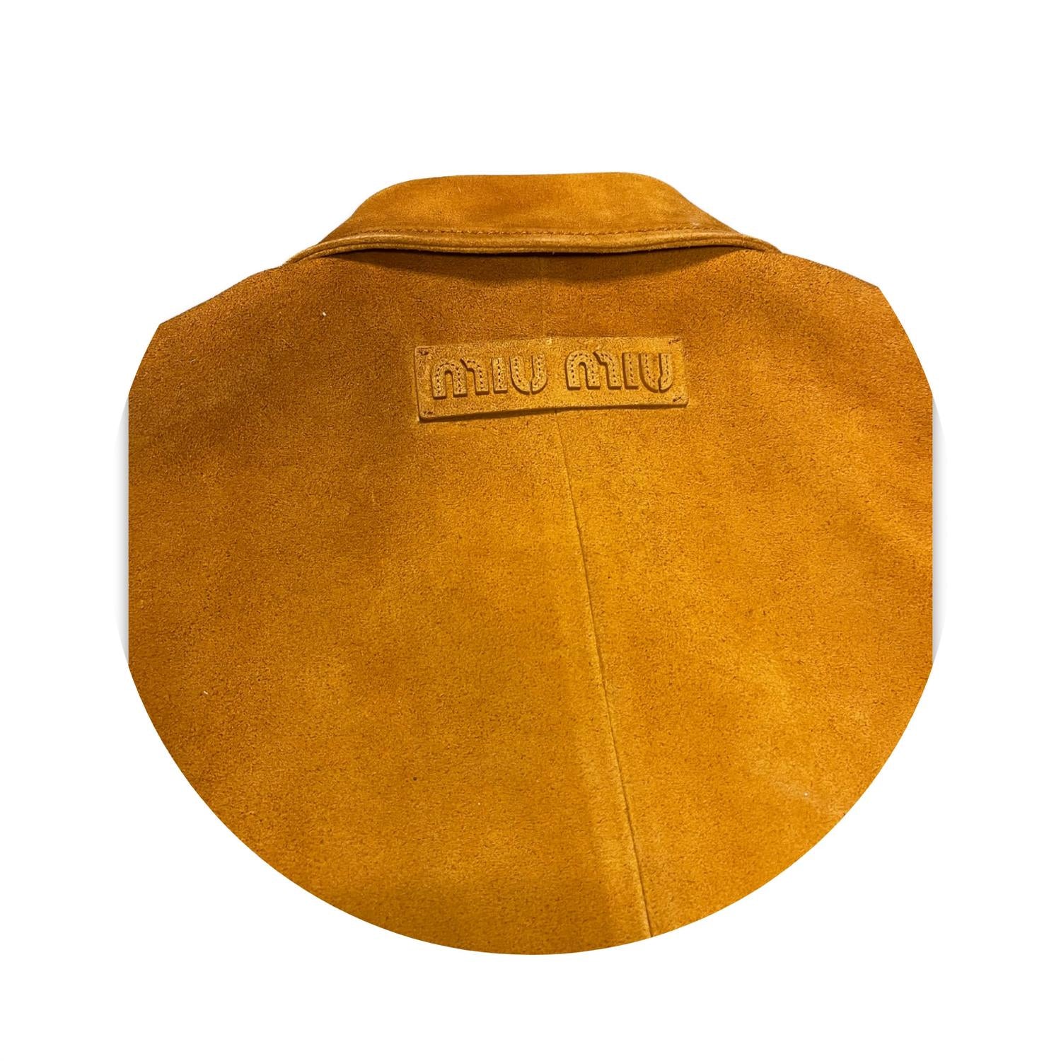 Miu Miu - Pre-loved Women's Suede Jacket