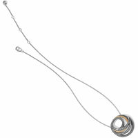 Brighton - Neptune's Rings Two Tone Short Pendant