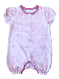 Copenhagen Delights - Girls' Heart Printed Jersey Romper