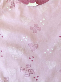 Copenhagen Delights - Girls' Heart Printed Jersey Romper
