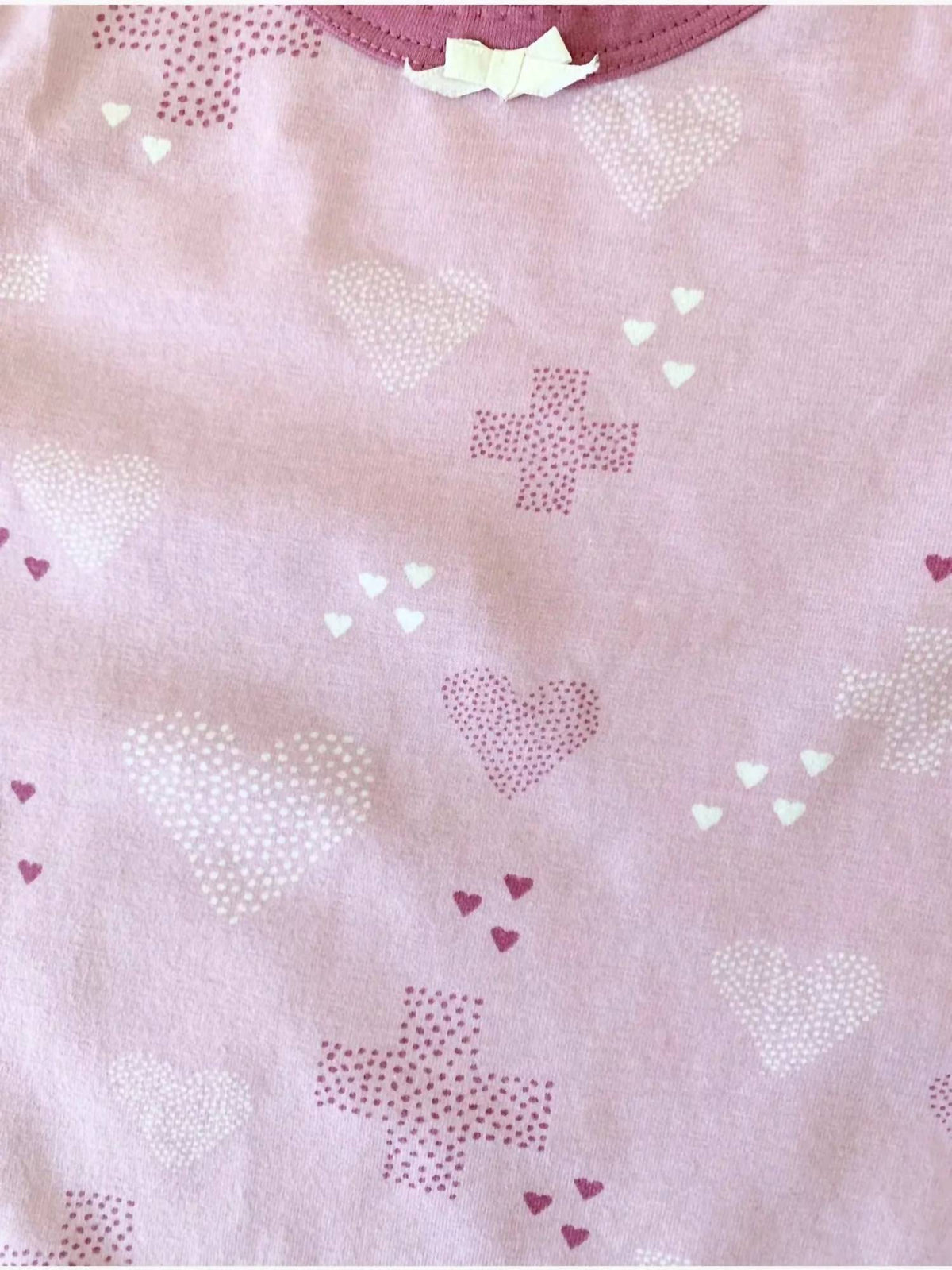 Copenhagen Delights - Girls' Heart Printed Jersey Romper