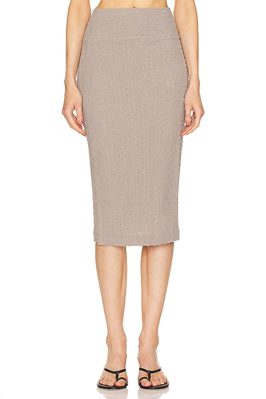Enza Costa - Puckered Pencil Skirt