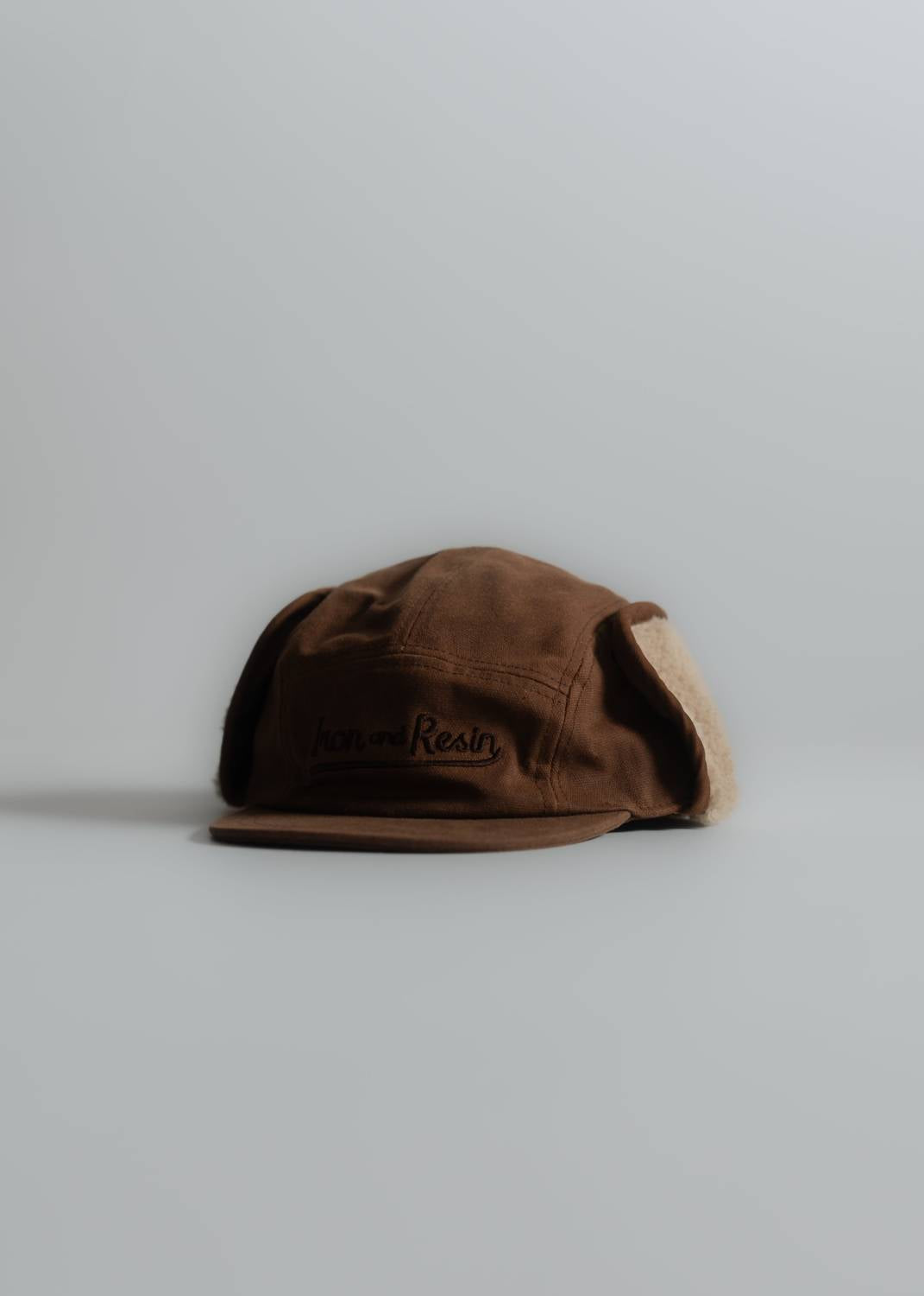 Iron & Resin Men's Shervin Hat in cognac - men's hat