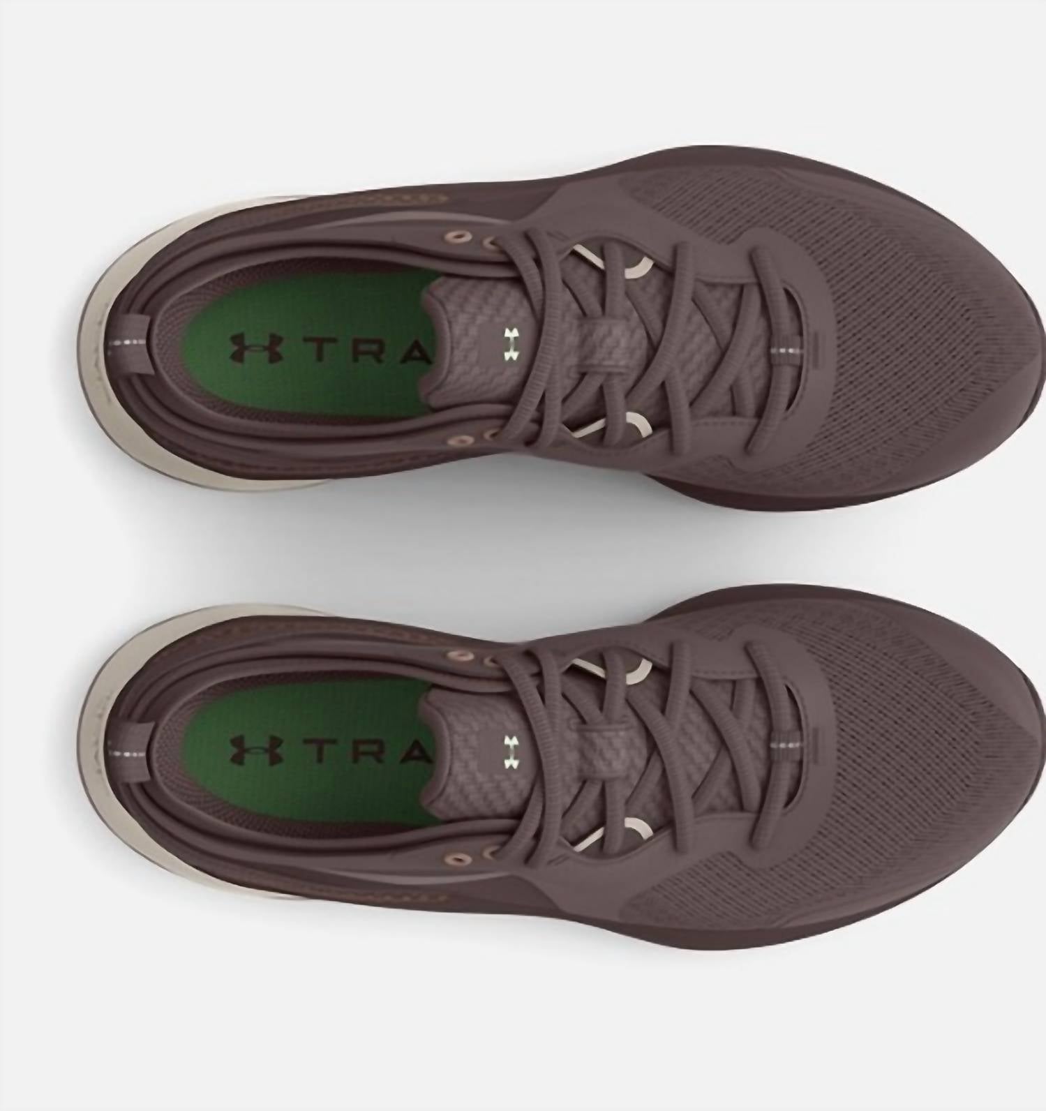 UNDER ARMOUR Women's Hovr Omnia Training Shoe in brown - women's sneaker - alternate view
