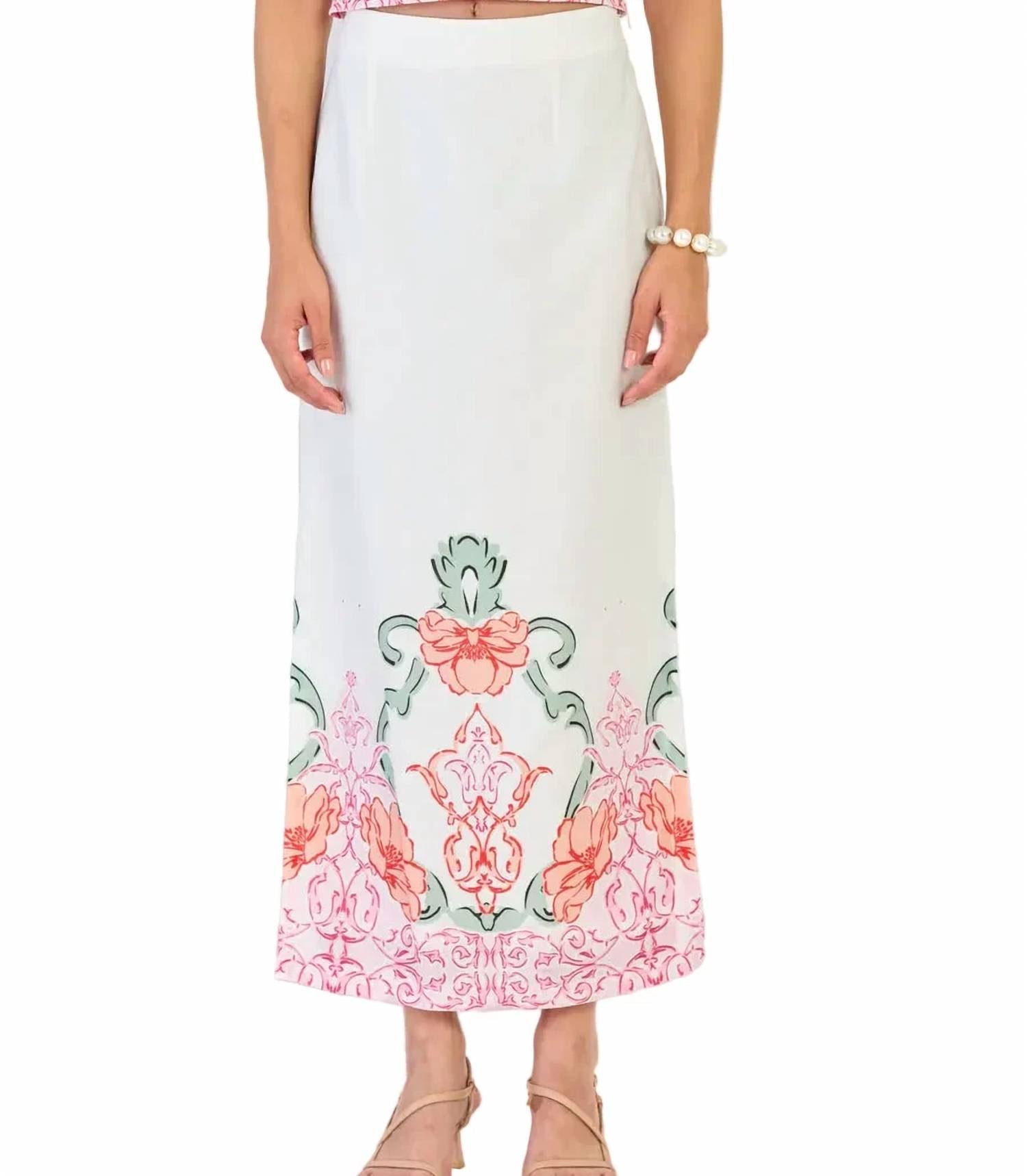 Beyond By Vera - Aspen Midi Skirt
