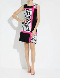 Joseph Ribkoff - Bridgett Butterfly Print Shift Mini Dress