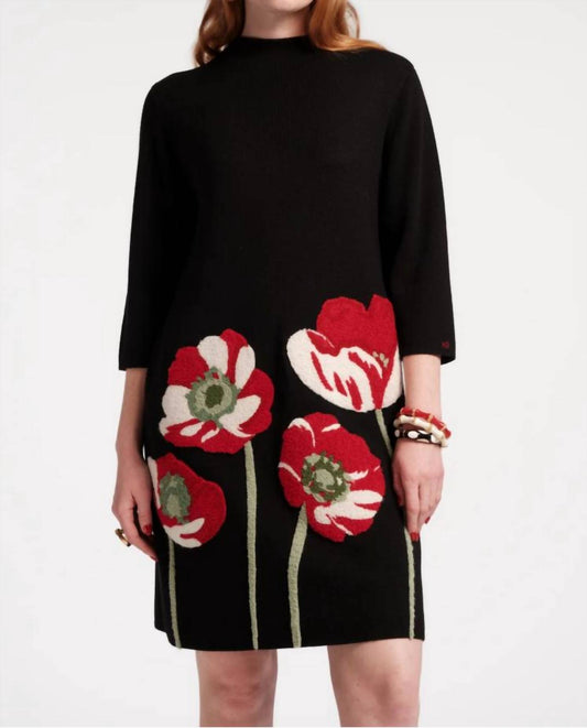 Frances Valentine - Annie Embroidered Wool Dress