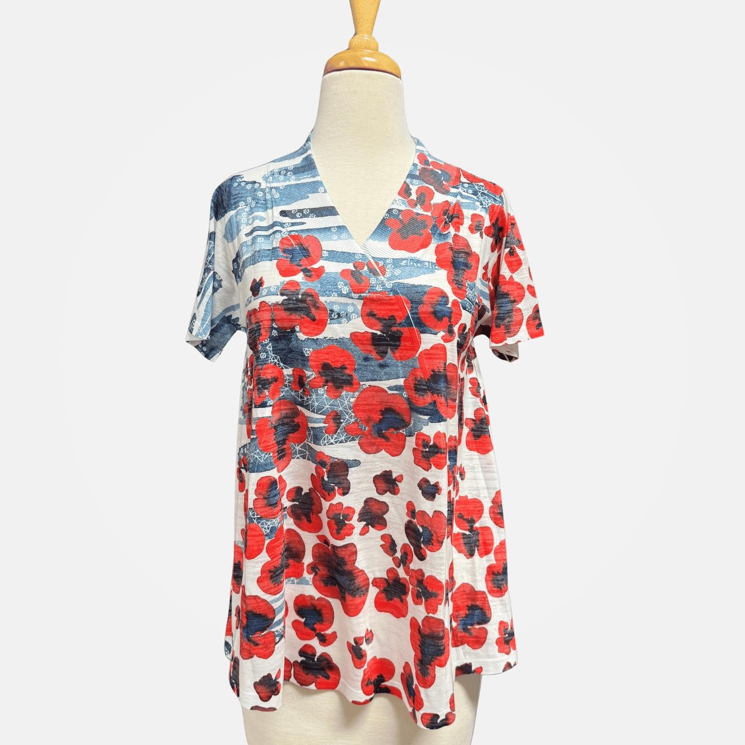 Inoah - Women's Poppy Chic A-line Top