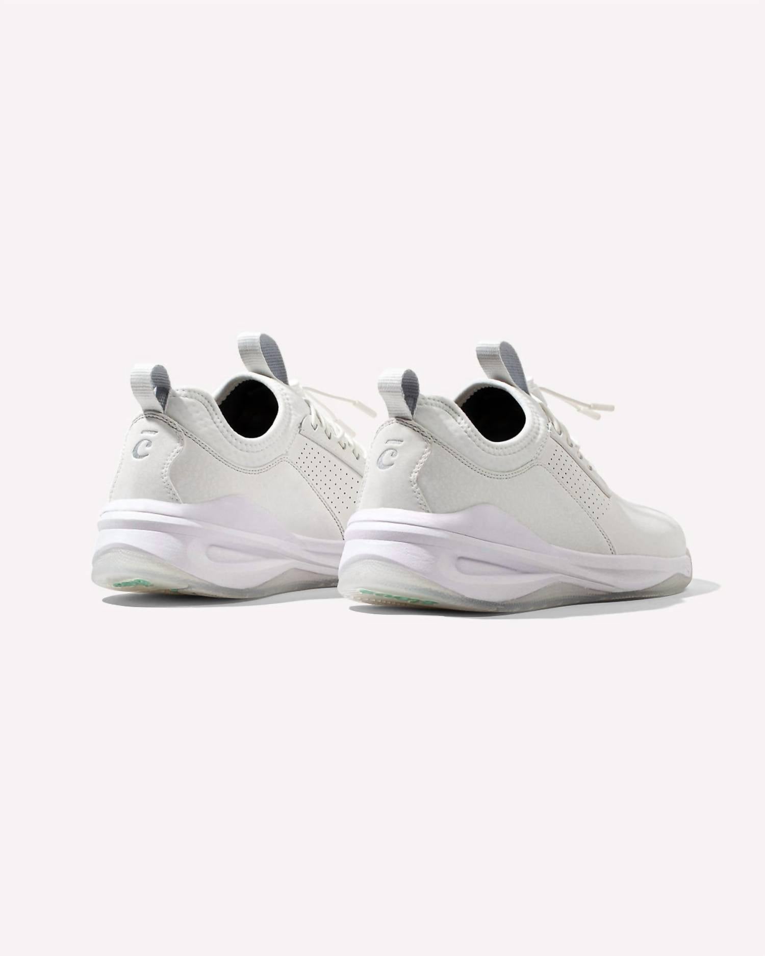 Clove Women's Classic Sneakers in brilliant white - women's sneaker - alternate view