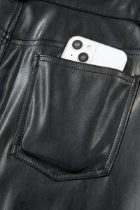 Dear Lover - Faux Leather Skirt